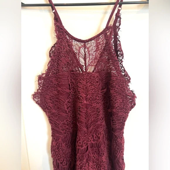 Free People Intimately “She’s Got It” Lace Slip Dress - Picture 7 of 10